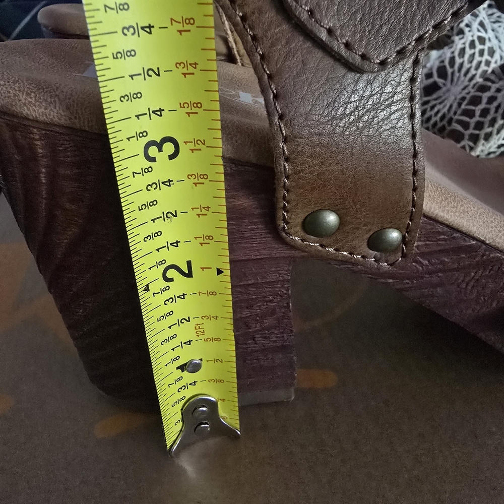 Korks NIB Natalia sling back sandal with block heel, size 9 - Picture 4 of 6